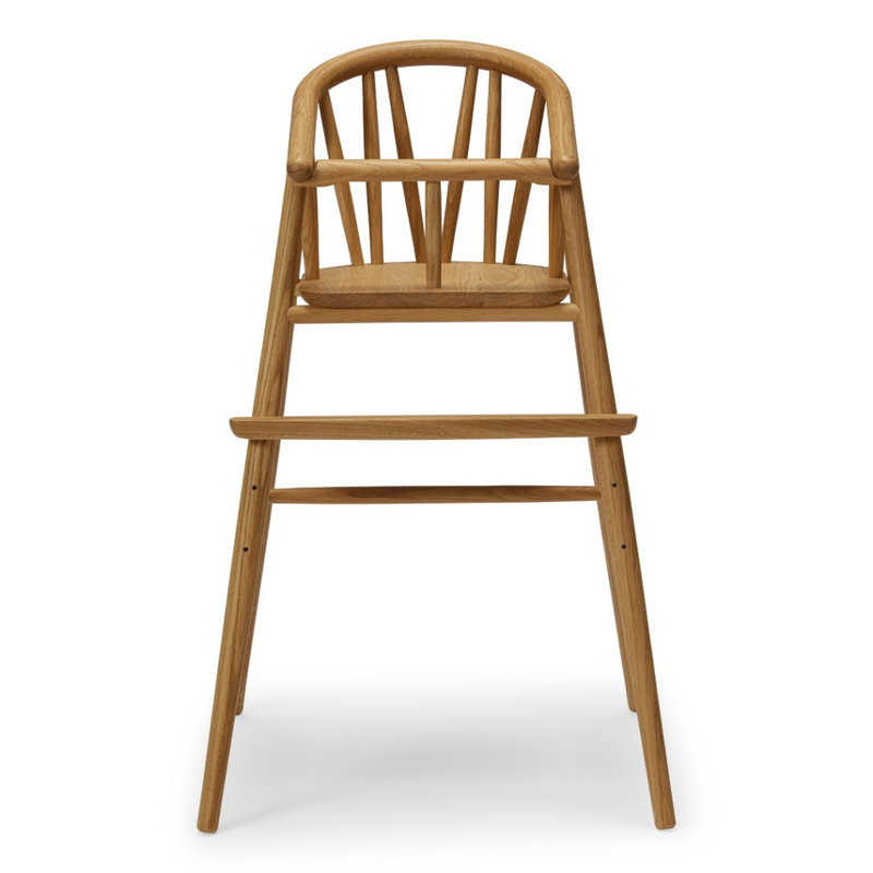 Oak hill hot sale wooden high chair