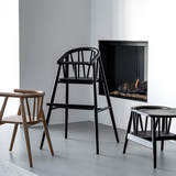 Smilla Toddler Chair - Black Stained Oak