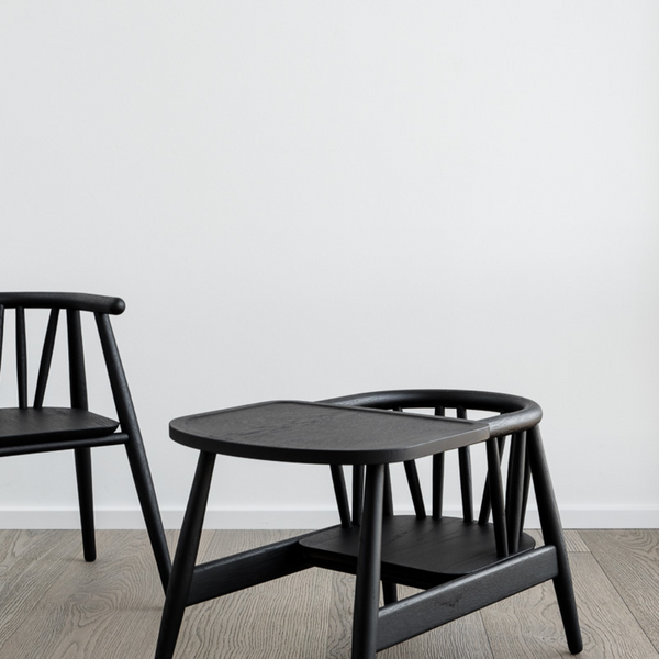 SMILLA Toddler Chair - Black Stained Oak